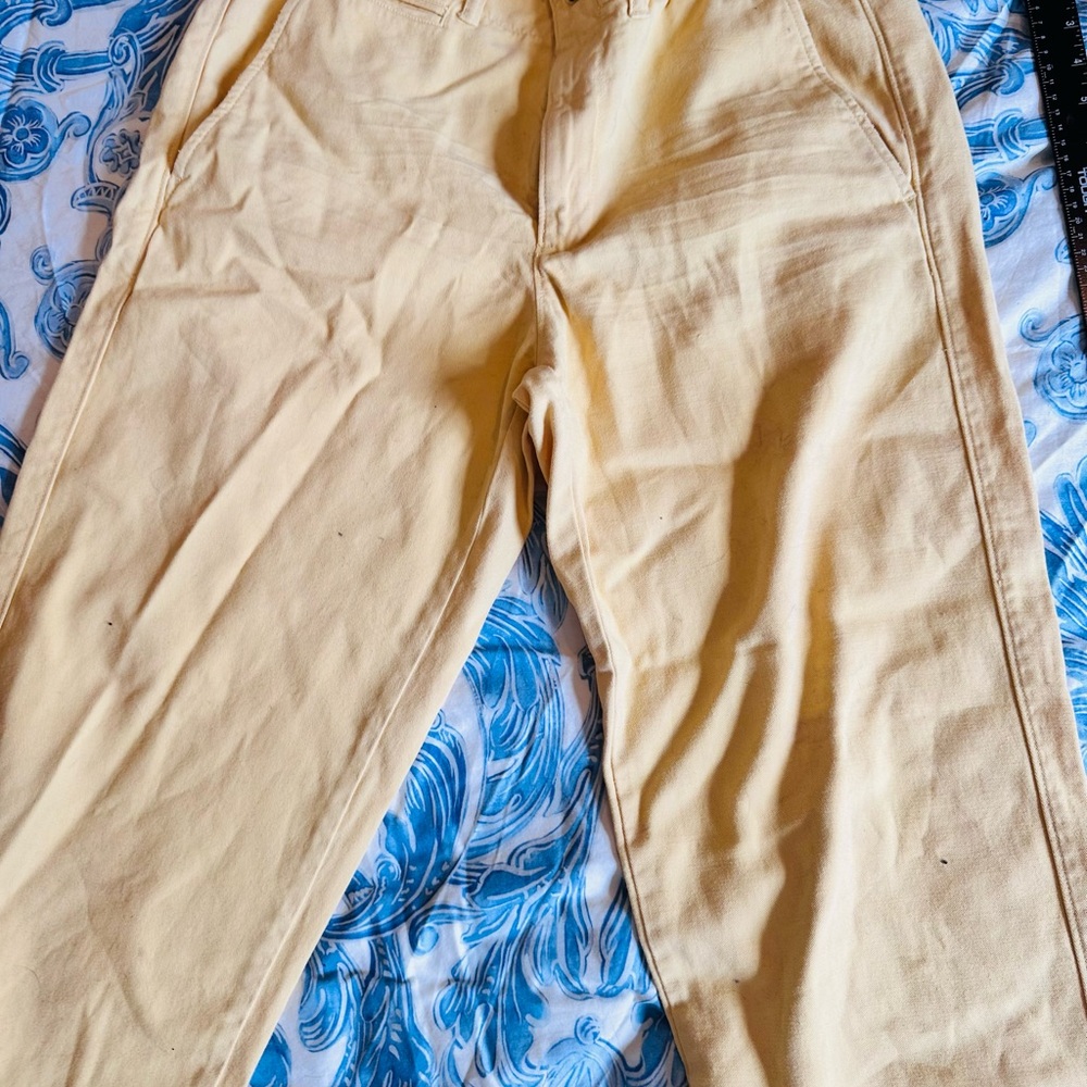 Ralph Lauren yellow Chinos women 8